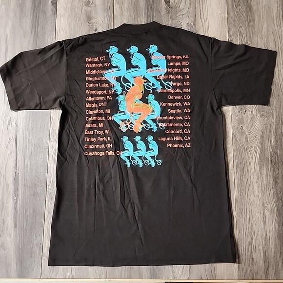 Vintage 1991 David Lee Roth Tour T-shirt Size L - Picture 4 of 6